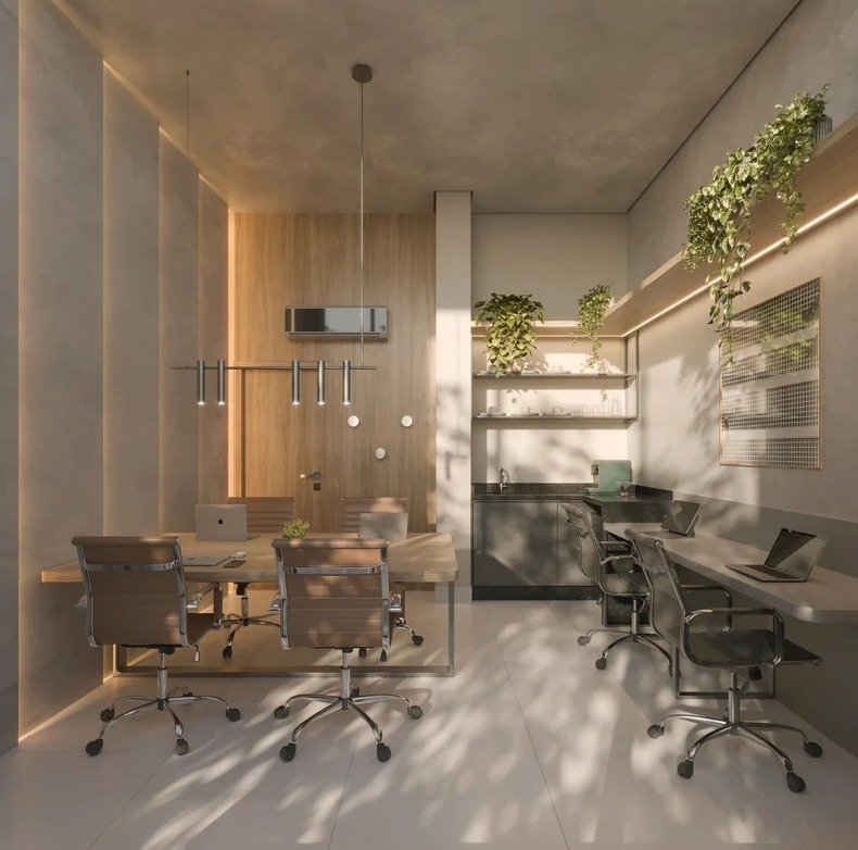 Studio de 20,33 m² com sacada no Centro de Florianópolis | Easy Studios 107