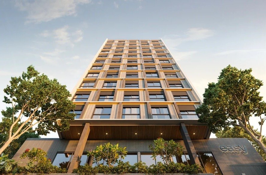 Studio de 20,33 m² com sacada no Centro de Florianópolis | Easy Studios 107