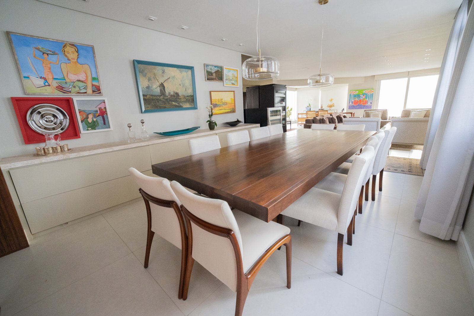 Apartamento Saint Tropez com vista-mar na Beira-Mar Norte
