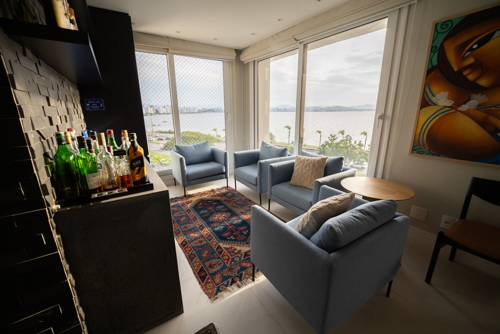 Apartamento Saint Tropez com vista-mar na Beira-Mar Norte